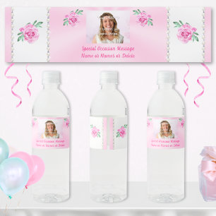 Etiquetas de Botella de Agua Personalizadas para C
