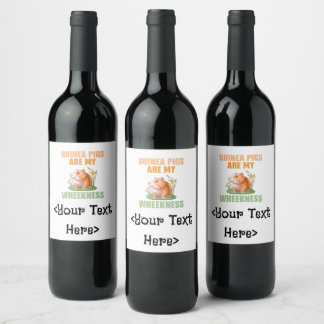 Etiquetas de botella de náuseas