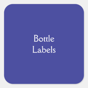 Etiquetas de Botellas