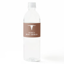 Etiquetas de botellas de agua de Baby Shower de Co