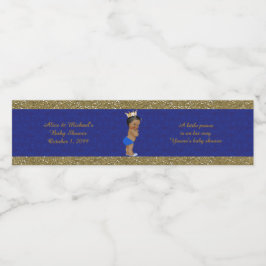 Etiquetas de botellas de agua, ducha de bebé de To