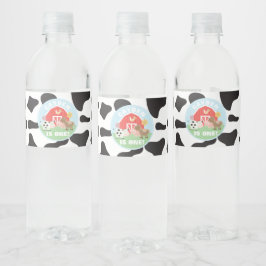 Etiquetas de botellas de agua para fiesta de cumpl