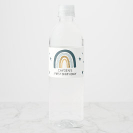 Etiquetas de botellas de agua para fiesta de cumpl