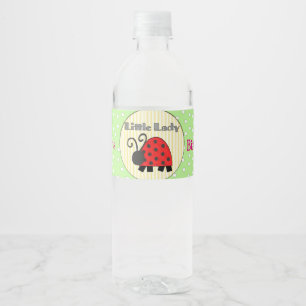 Etiquetas de botellas de agua para fiesta de cumpl