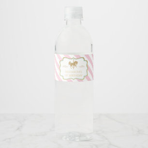 Etiquetas de Botellas de Agua Temáticas de Carruse