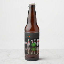 Etiquetas de Botellas de Bolos