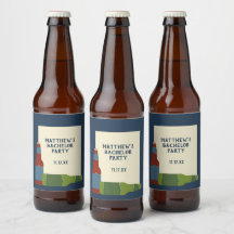 Etiquetas de Botellas de Cerveza con Mensaje Perso