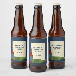 Etiquetas de Botellas de Cerveza con Mensaje Perso