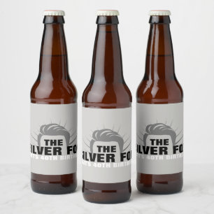 Etiquetas de botellas de cerveza para fiestas de c