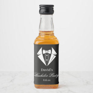 Etiquetas de Botellas de Licor en Miniatura para D