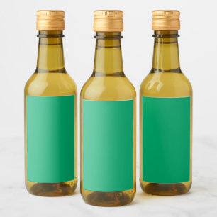 Etiquetas de Botellas de Vino Pequeñas Esmeralda –