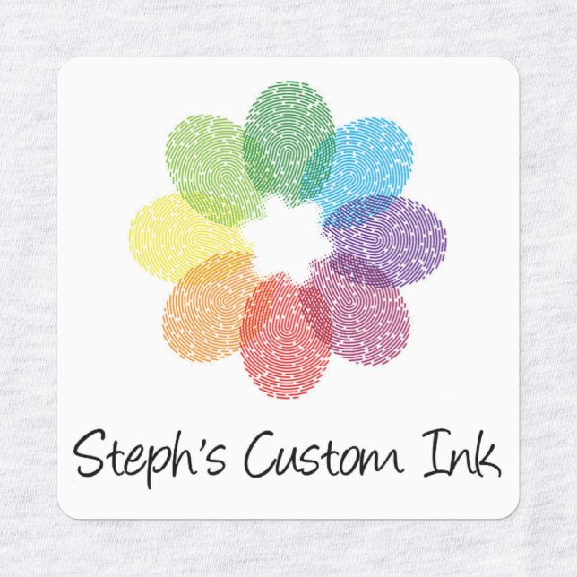 Etiquetas de camiseta (Diseño 1)