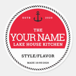 Etiquetas de canning personalizado - Añade tus pro