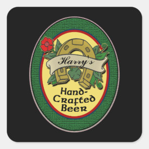 Etiquetas de cerveza caseras personalizados