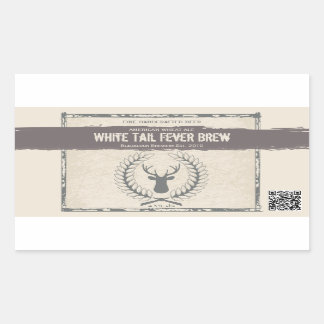 Etiquetas de cerveza de Personalizado Buck Grunge