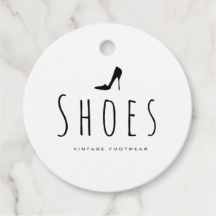 Etiquetas de colgador de zapatos, etiqueta de etiq