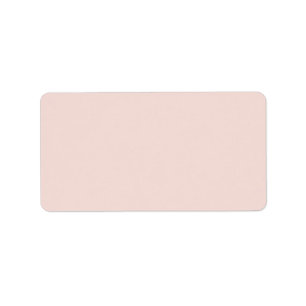 Etiquetas de color sólido plano y rosa de Rubor