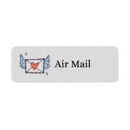 Etiquetas de correo aéreo