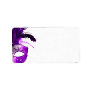 Etiquetas de correo de la mascarada