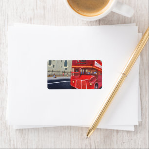 Etiquetas de dirección de autobús de Londres 