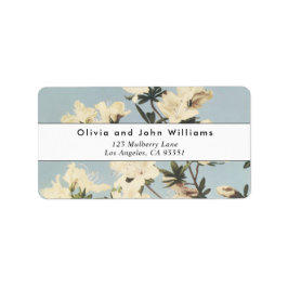 Etiquetas de dirección de devolución de azaleas de