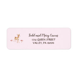 Etiquetas de dirección de devolución de ducha de c