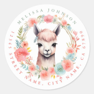 Etiquetas de dirección de devolución de llamada