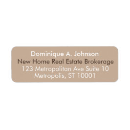 Etiquetas de dirección de devolución de Personaliz