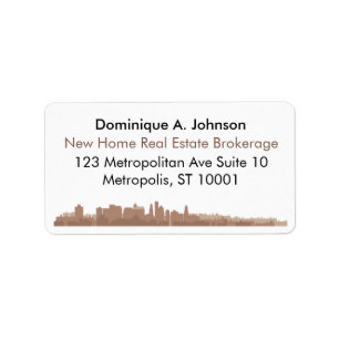 Etiquetas de dirección de devolución de Personaliz