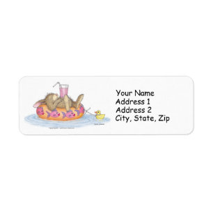 Etiquetas de dirección de HappyHoppers®