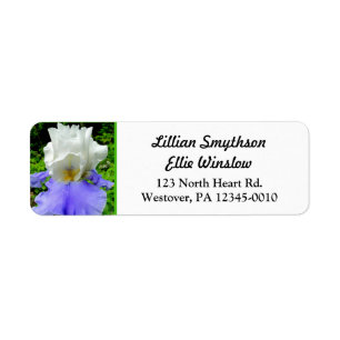 Etiquetas de dirección de Iris Personalizado Skinn