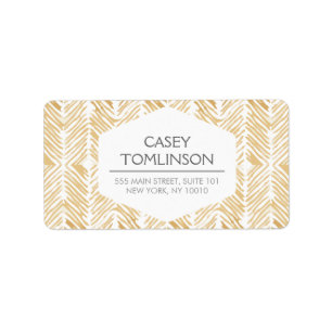 Etiquetas de dirección de la barra de trabajo de O