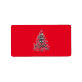 Etiquetas de dirección de Navidad TEMPORADA