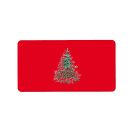 Etiquetas de dirección de Navidad TEMPORADA