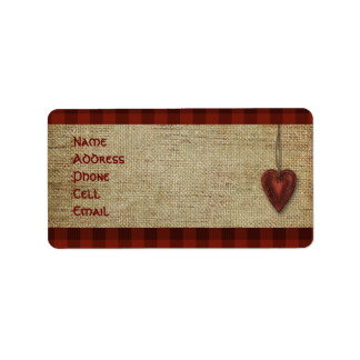 Etiquetas de dirección de país