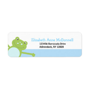 Etiquetas de dirección de Personalizado de escarch