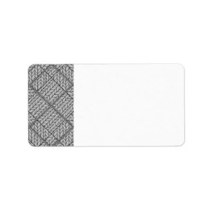 ETIQUETAS DE DIRECCIÓN DE PUNTO ARGYLE GRIS
