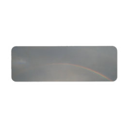 Etiquetas de dirección de retorno de arcoiris