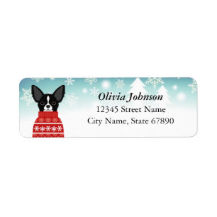 Etiquetas de dirección de retorno de Chihuahua