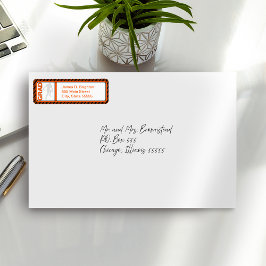 Etiquetas de dirección de retorno de fútbol de gra