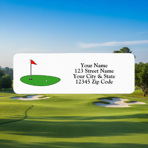 etiquetas de dirección de retorno de personalizado