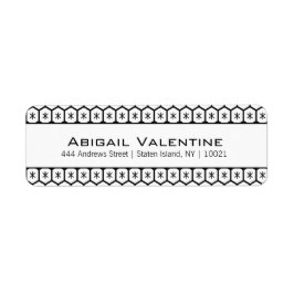 Etiquetas de dirección de retorno geométrico de Ho