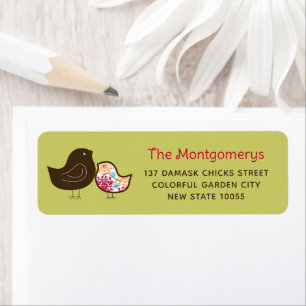 Etiquetas de dirección para Baby Shower Candy Pop 