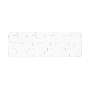 Etiquetas de dirección personalizadas minimalistas