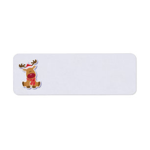 Etiquetas de dirección Rudolph