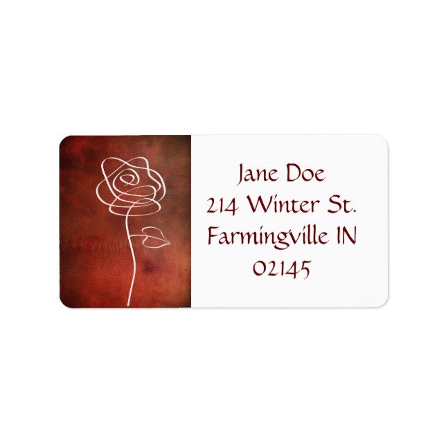 Etiquetas de direcciones (Frente)