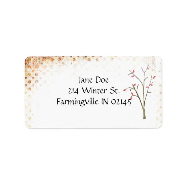 Etiquetas de direcciones (Frente)