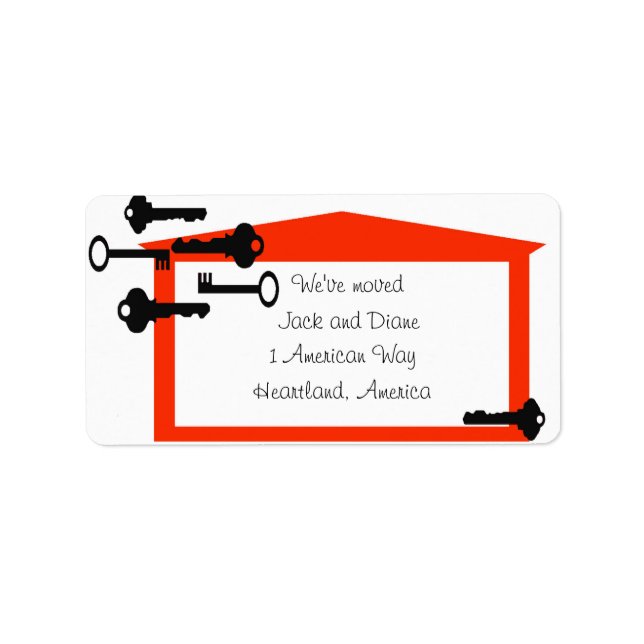 Etiquetas de direcciones (Frente)