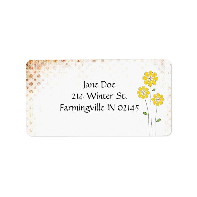 Etiquetas de direcciones (Frente)