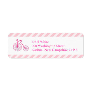 Etiquetas de direcciones de Baby Shower de devoluc